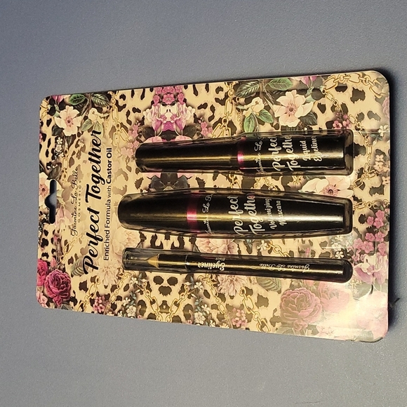 Jasmine La Belle Cosmetics Perfect Together Pencil Eyeliner,Mascara,Liq. Eyeline - Picture 1 of 3